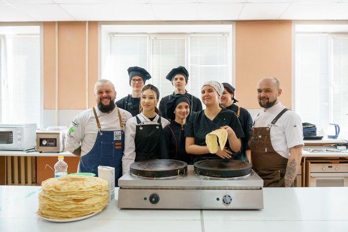 Масленица в колледже "Коломна"