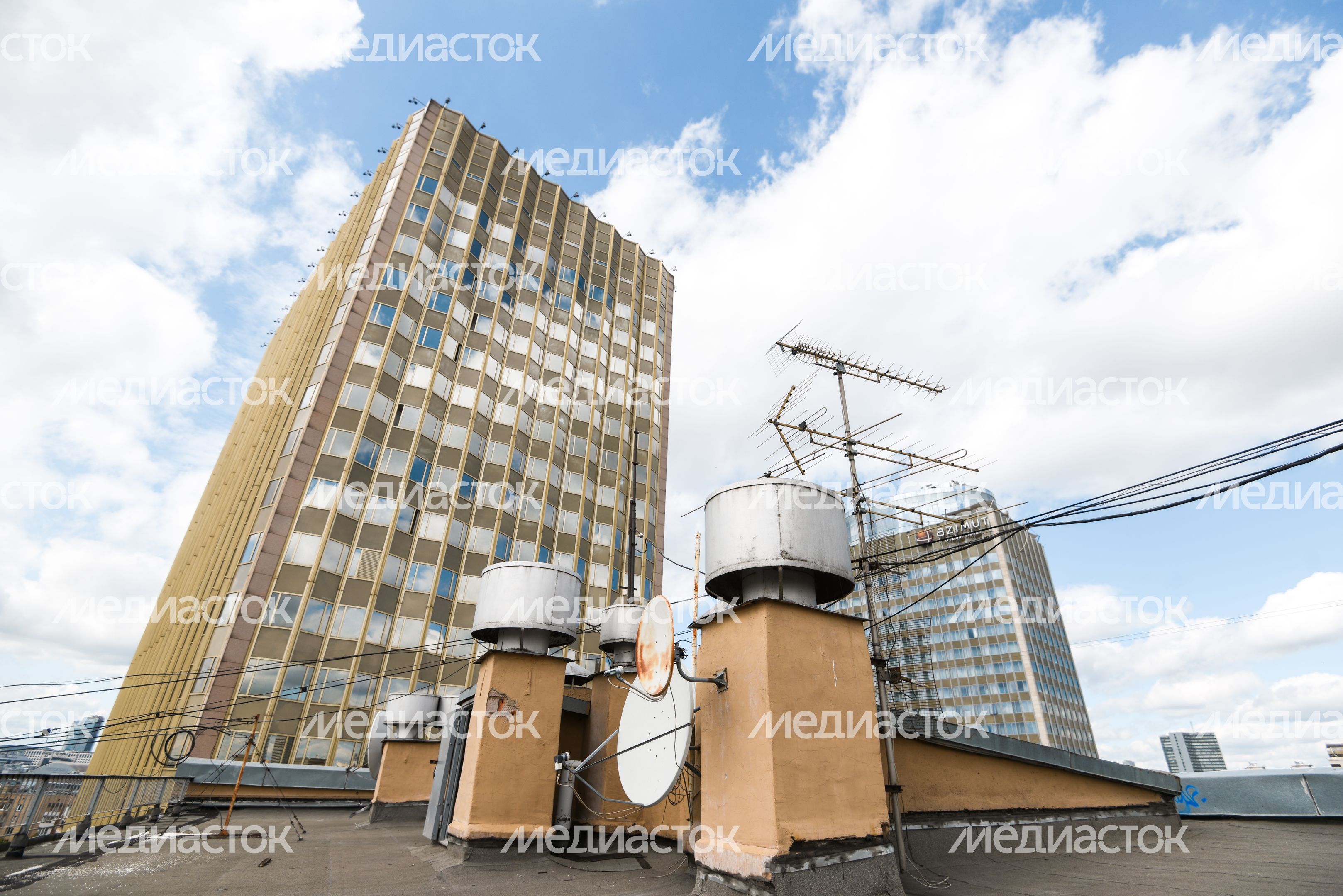 Прогулки по крышам в Москве