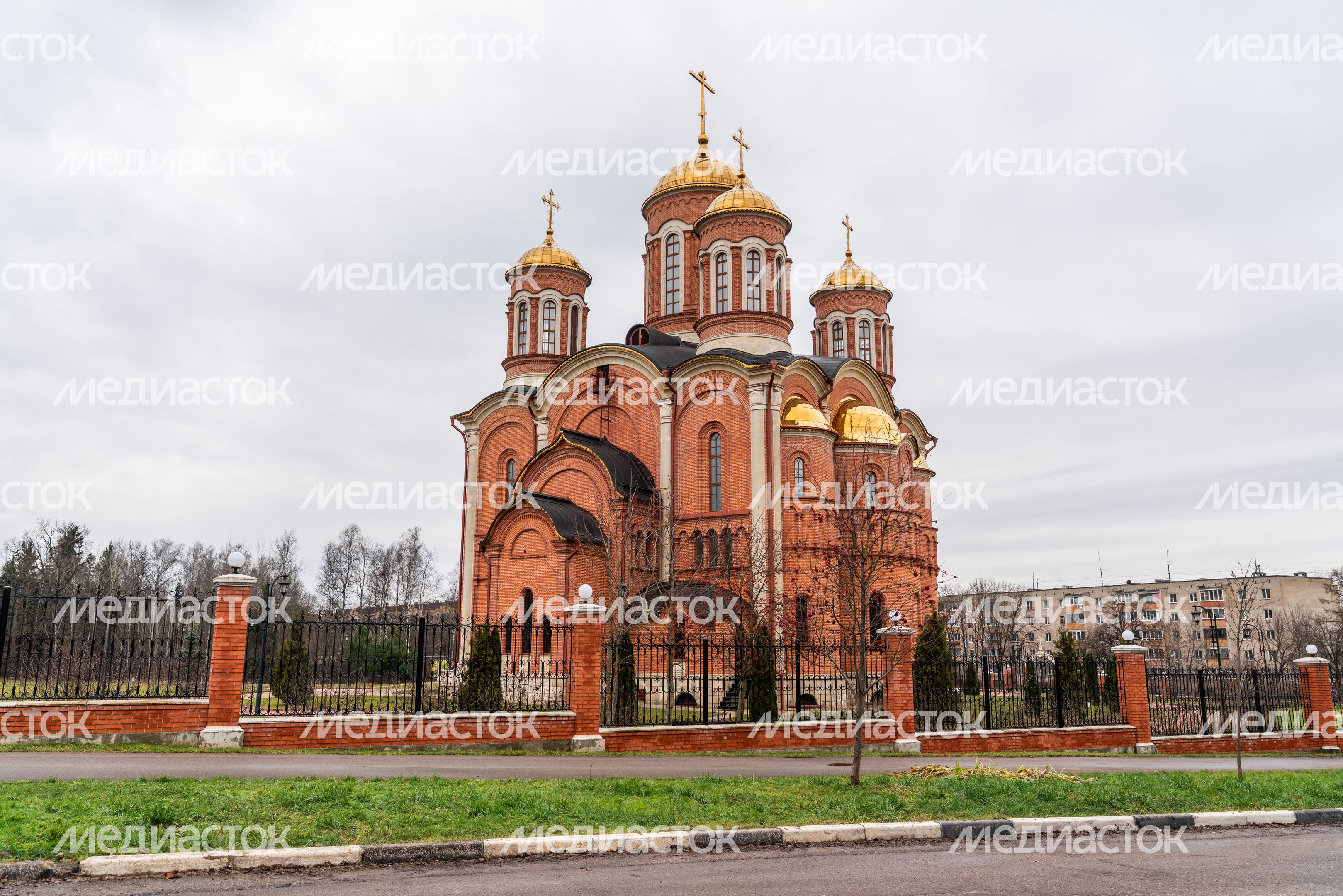Церковь Серафима Саровского в поселке Селятино Наро-Фоминского округа
