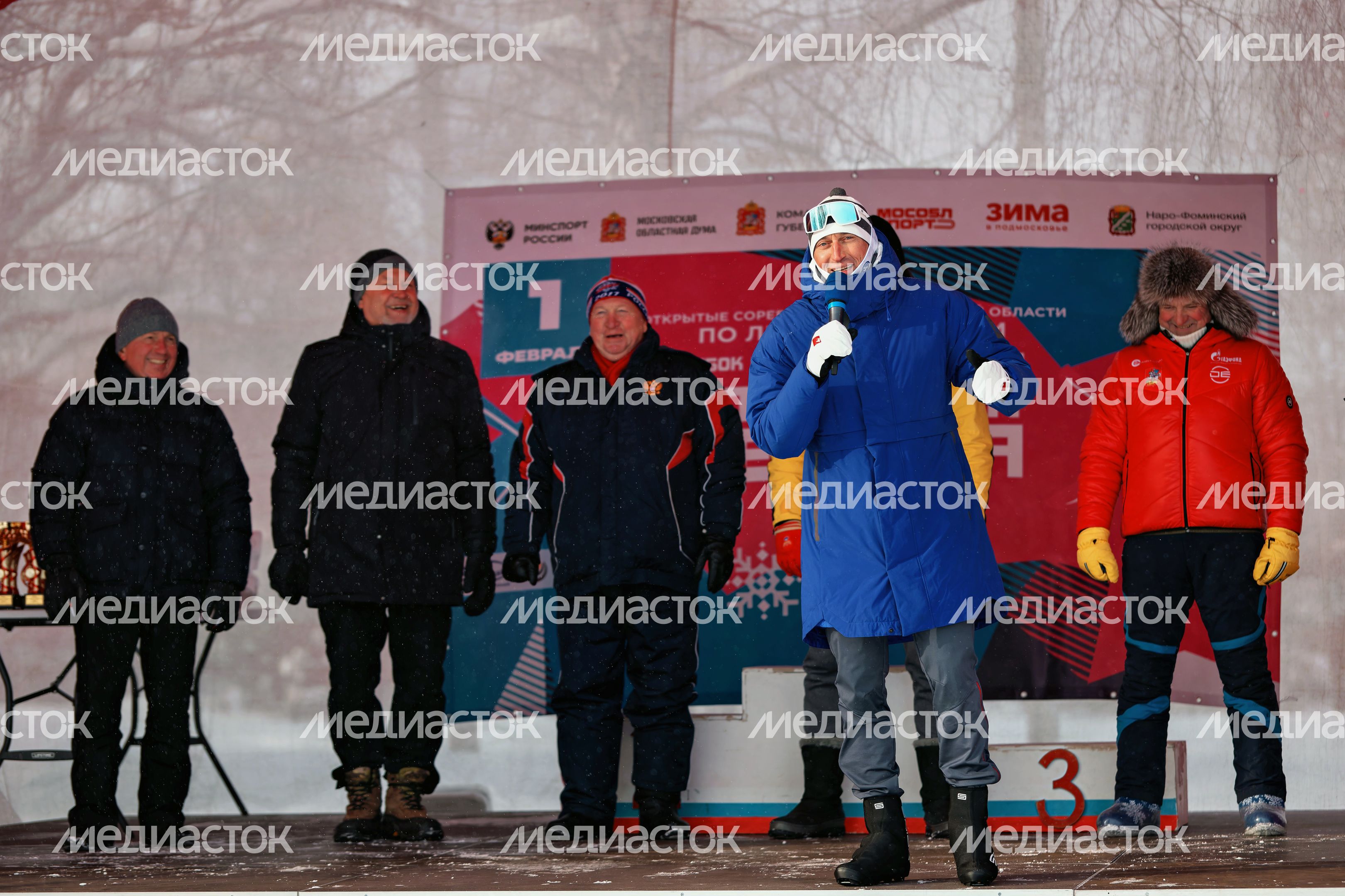 Церемония открытия лыжной гонки «Кубок олимпийского чемпиона Александра Легкова» в Наро-Фоминске Церемония открытия лыжной гонки «Кубок олимпийского чемпиона Александра Легкова» в Наро-Фоминске