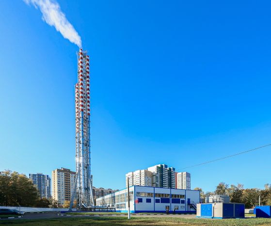 Осмотр новой котельной и реконструируемого участка теплосети в Королеве Губернатором Подмосковья