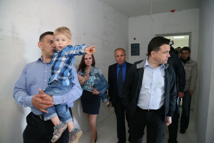 А. Воробьев посетил с рабочим визитом Лобню