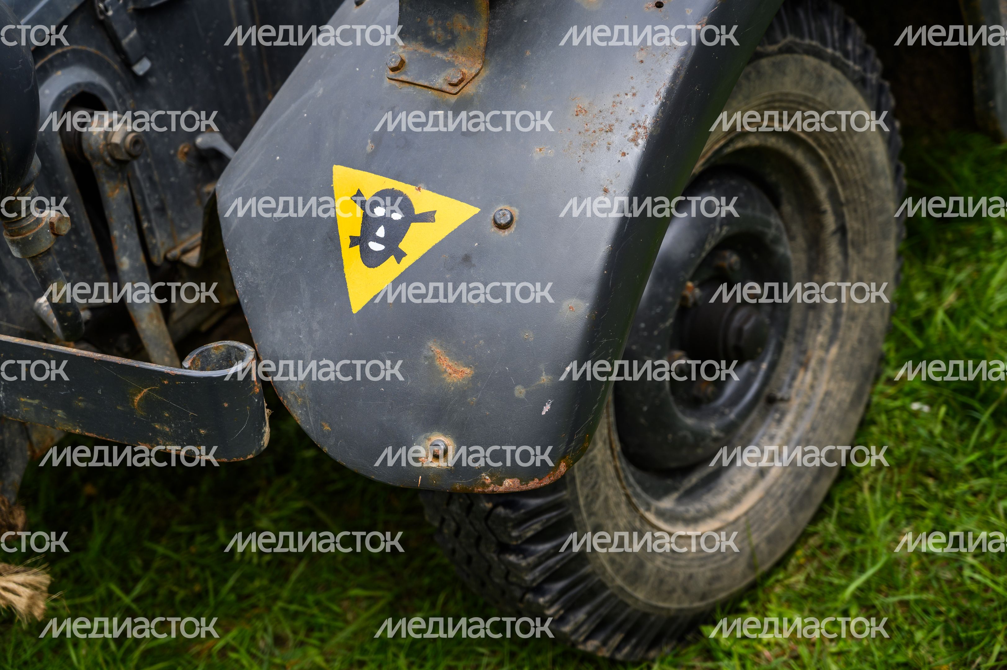 Военно-историческая реконструкция событий мая 1945 года в музее истории танка Т-34 в Мытищах