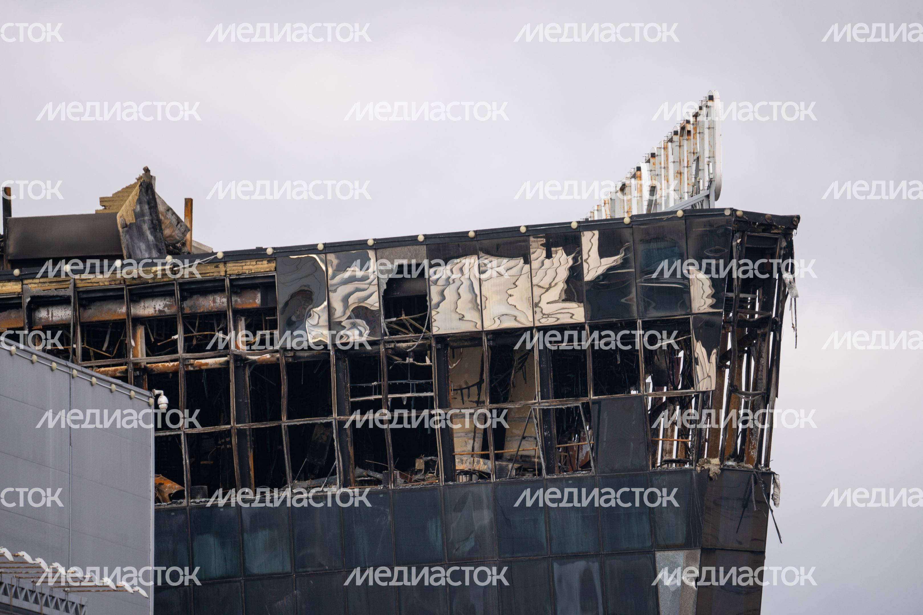 Мемориал памяти погибших в «Крокус Сити Холле» в Красногорске