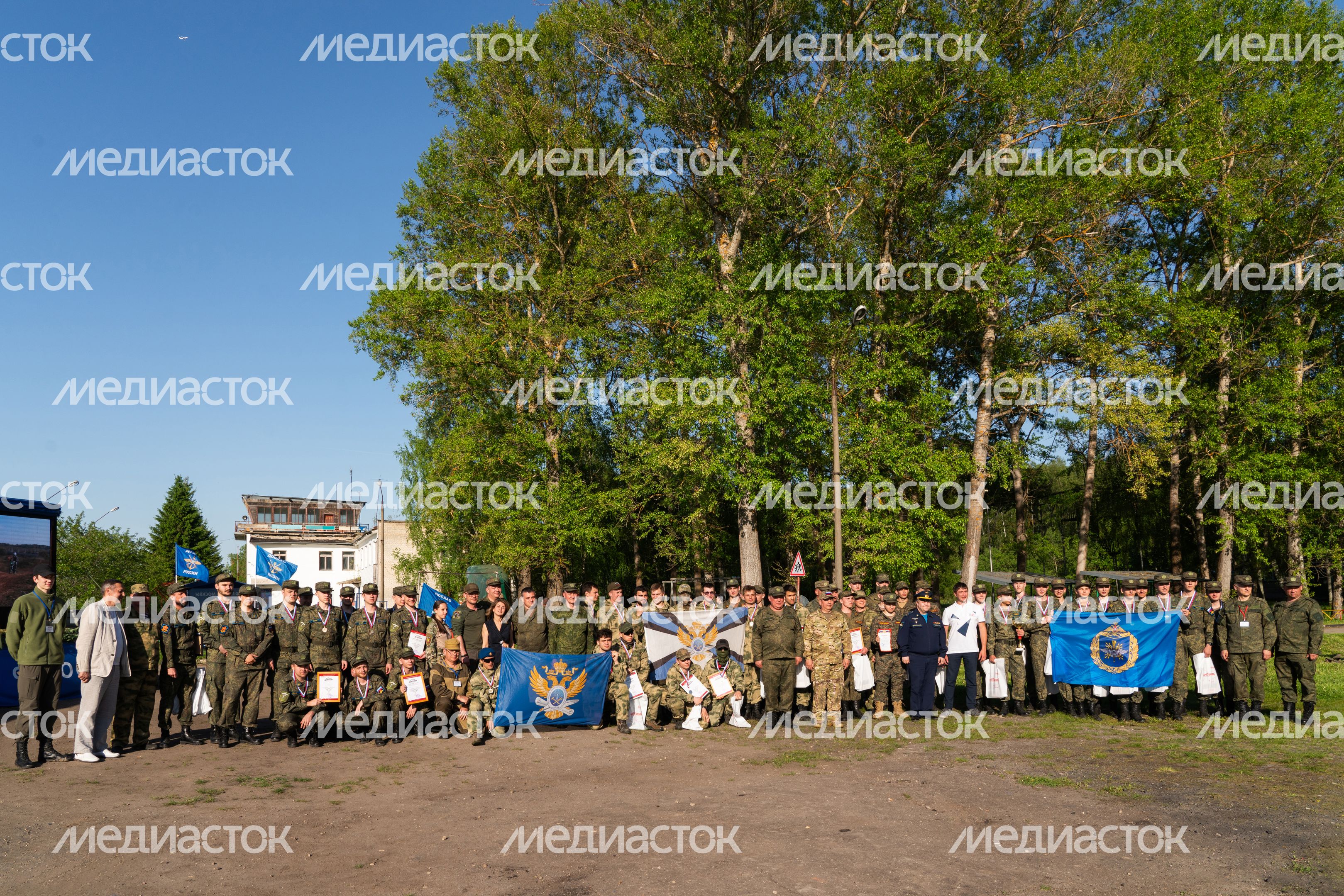 Военно-техническая игра "Арт-дуэль-2024" на аэродроме Волосово