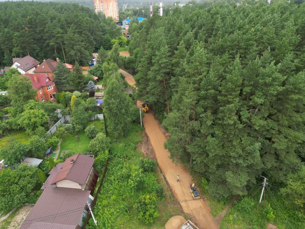 Ремонт грунтовой дороги на ул. Колхозной в Дедовске