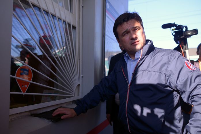 А. Воробьев посетил с рабочим визитом Истринский район