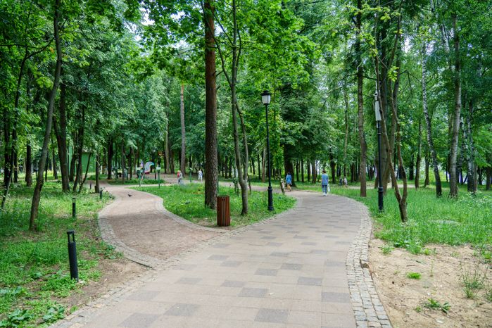 Раменский городской парк культуры и отдыха летом