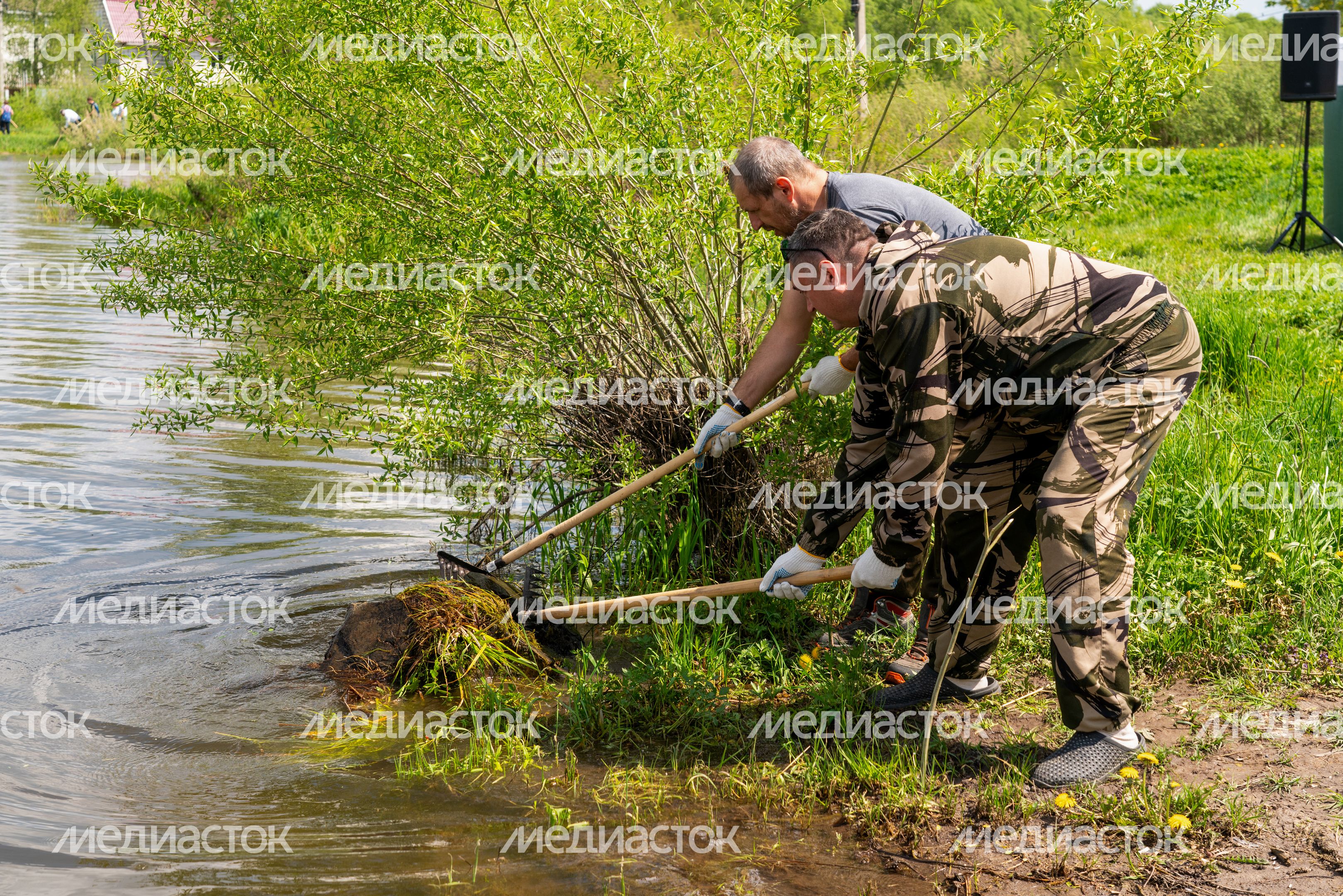 Всероссийская экологическая акция «Вода России» по очистке пруда в Наро-Фоминске Всероссийская экологическая акция «Вода России» по очистке пруда в Наро-Фоминске