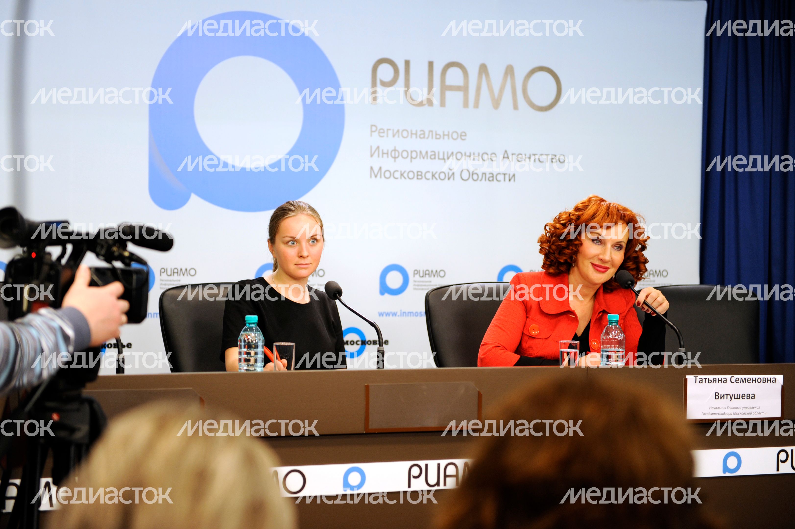 Пресс-конференция Татьяны Витушевой в РИАМО