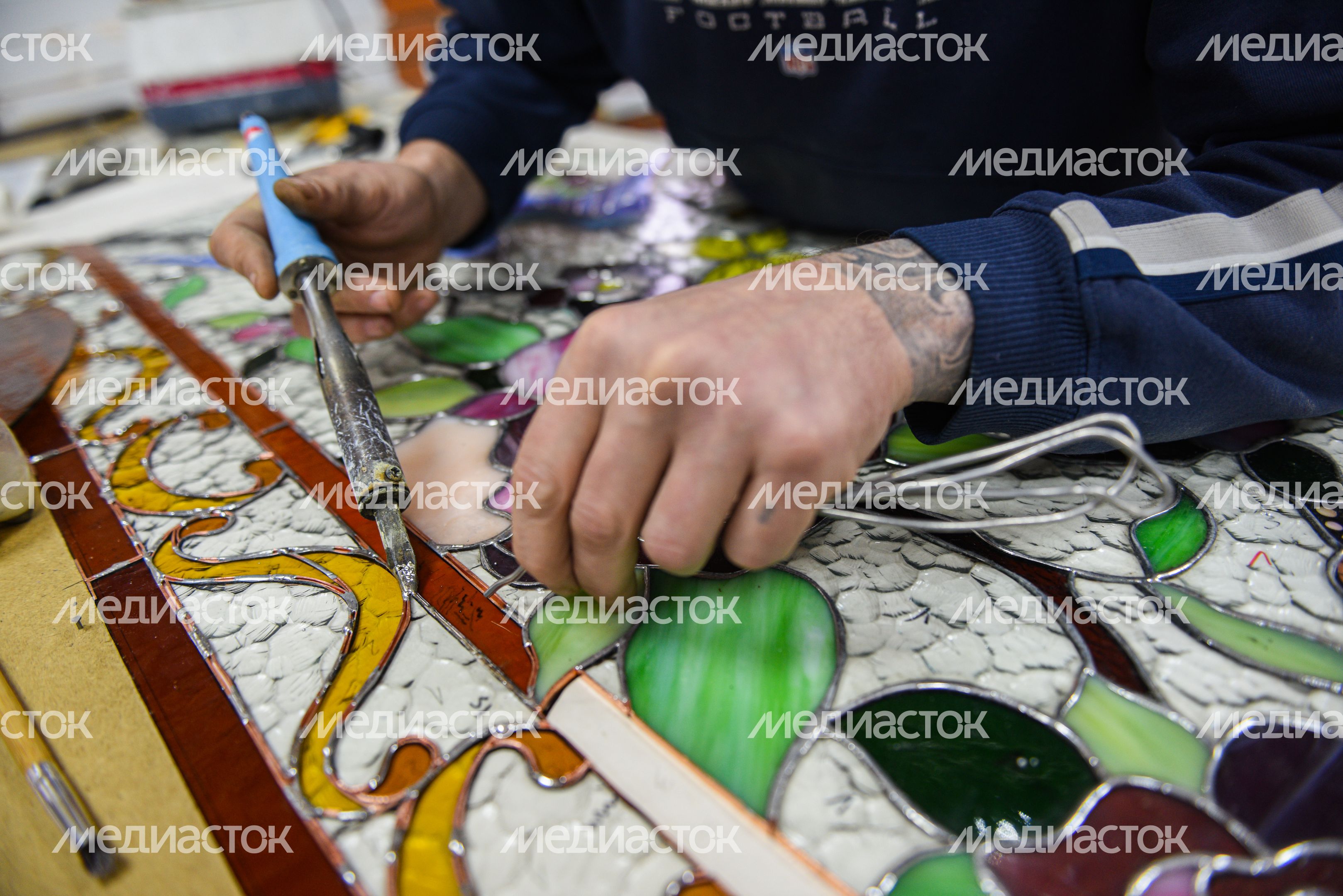 Витражная мастерская в Москве Витражная мастерская в Москве