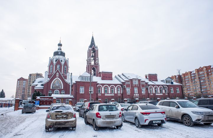 Зимние виды города Щелково
