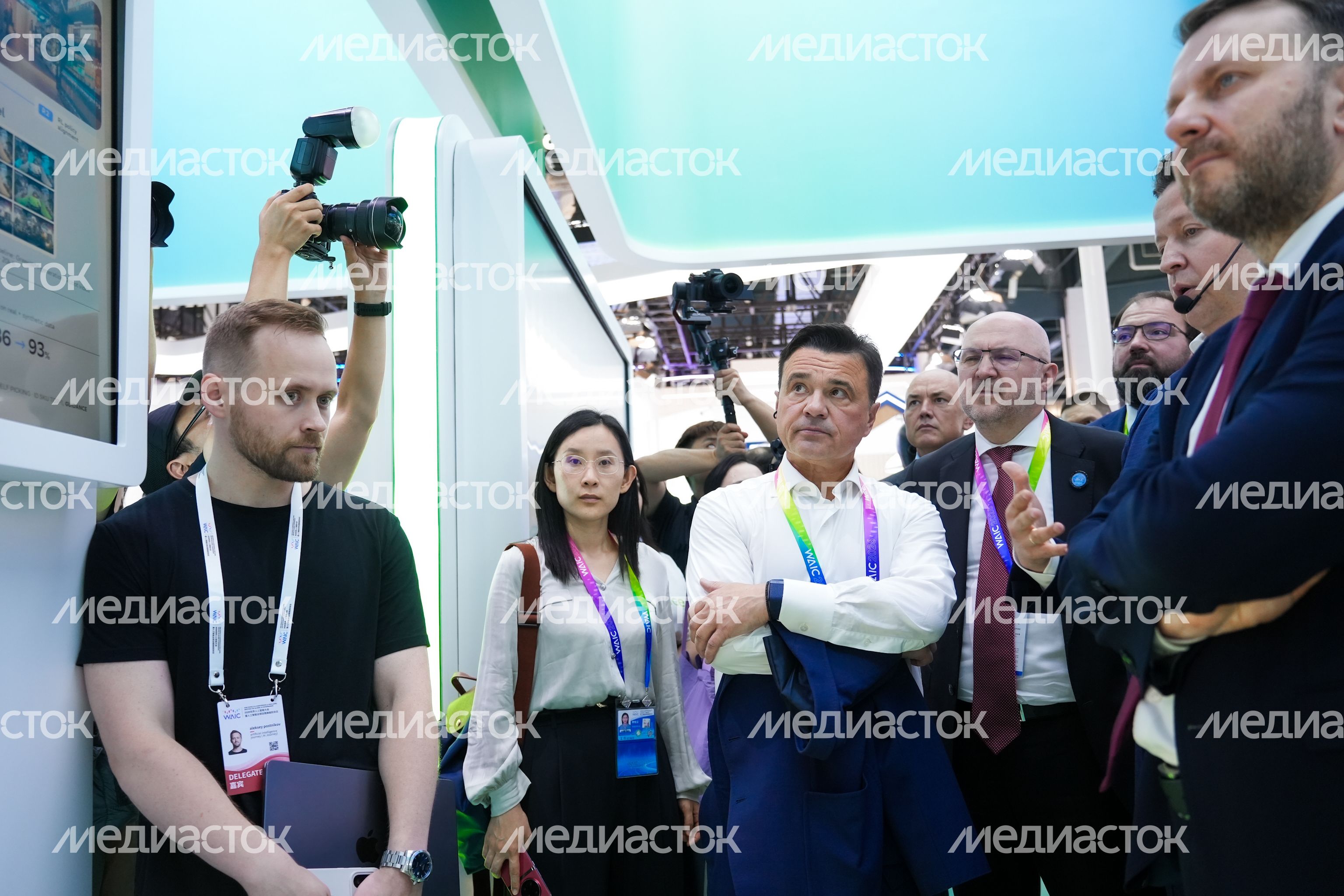 Российская делегация приняла участие во Всемирной конференции по искусственному интеллекту в Шанхае