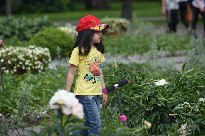 Открытие фестиваля садов и цветов Moscow Flower Show в парке «Музеон» в Москве