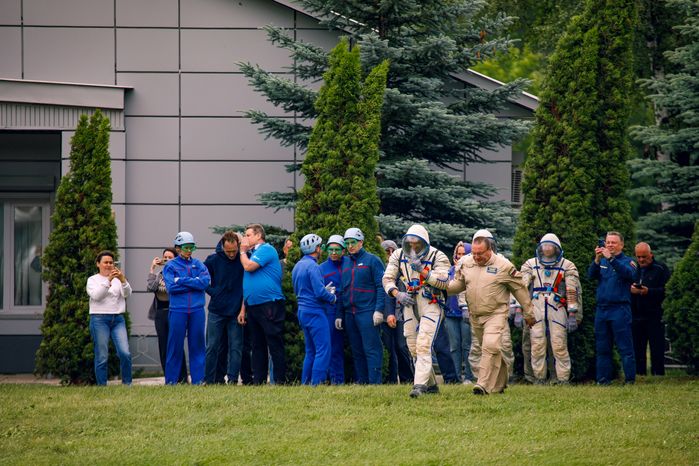 В Звездном городке прошла тренировка спасательной операции космонавтов
