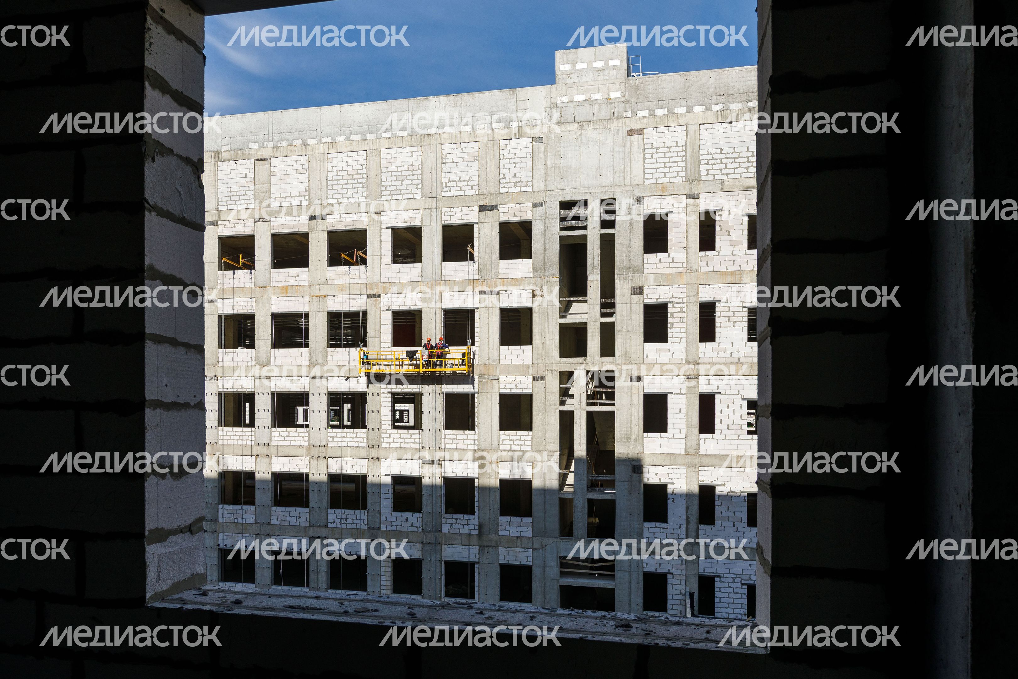 Строительство Центральной районной больницы в Балашихе 2025
