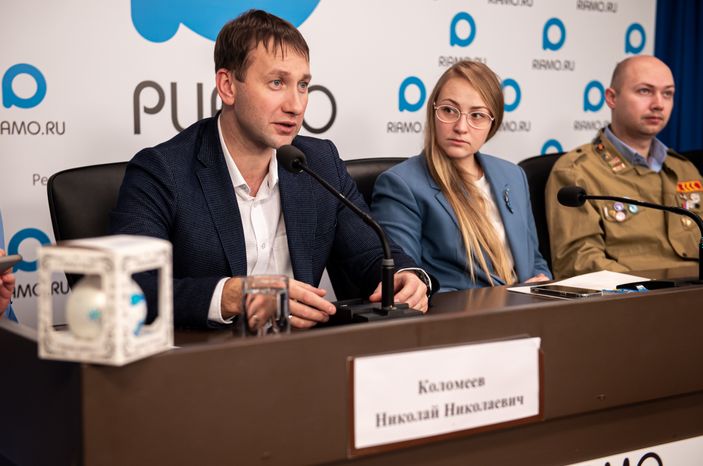 Пресс-конференция по организации «Добрых комнат» в Подмосковье