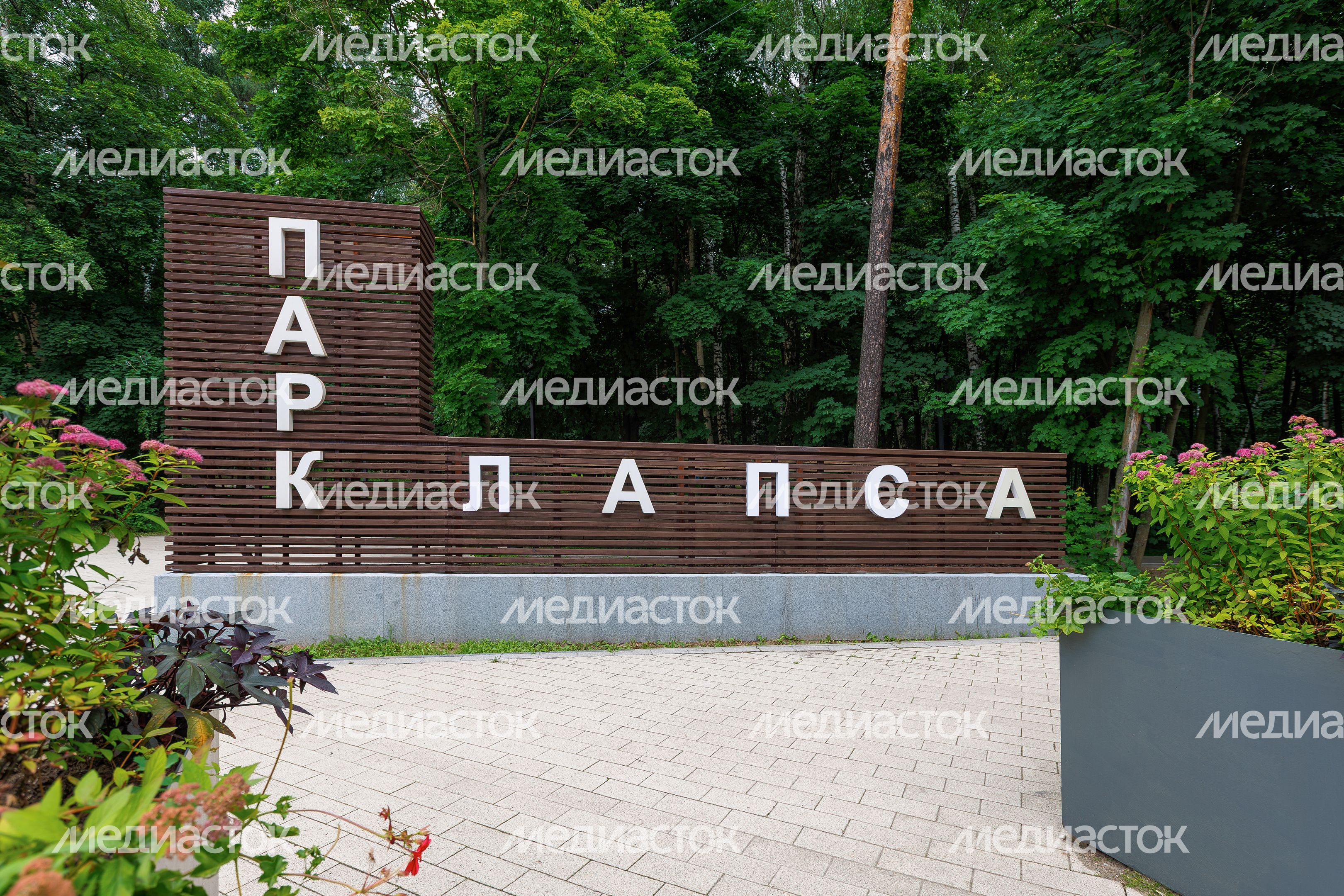 Парк Лапса в посёлке Томилино округа Люберцы Парк Лапса в посёлке Томилино округа Люберцы