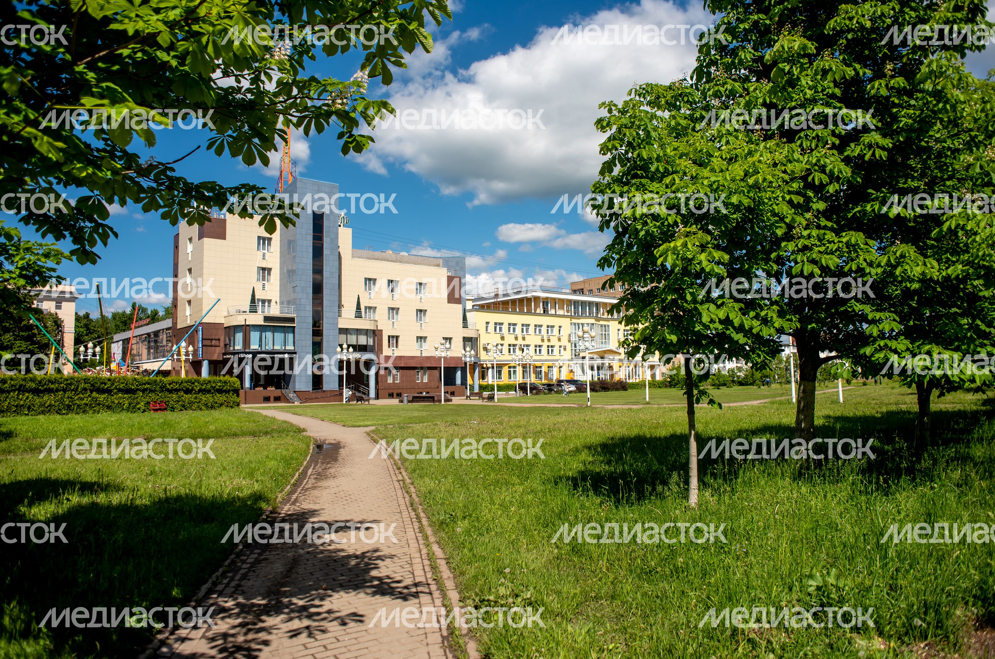 Летние виды города Ступино