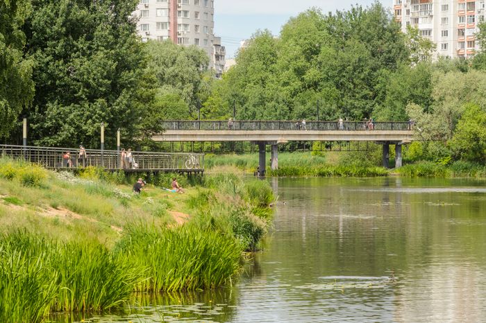 Мост Влюбленных в Балашихе