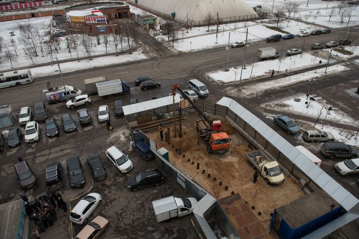 Жилой дом дал трещину на юго-востоке Москвы