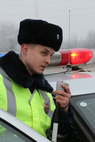 Инспектор ГИБДД в Кашире