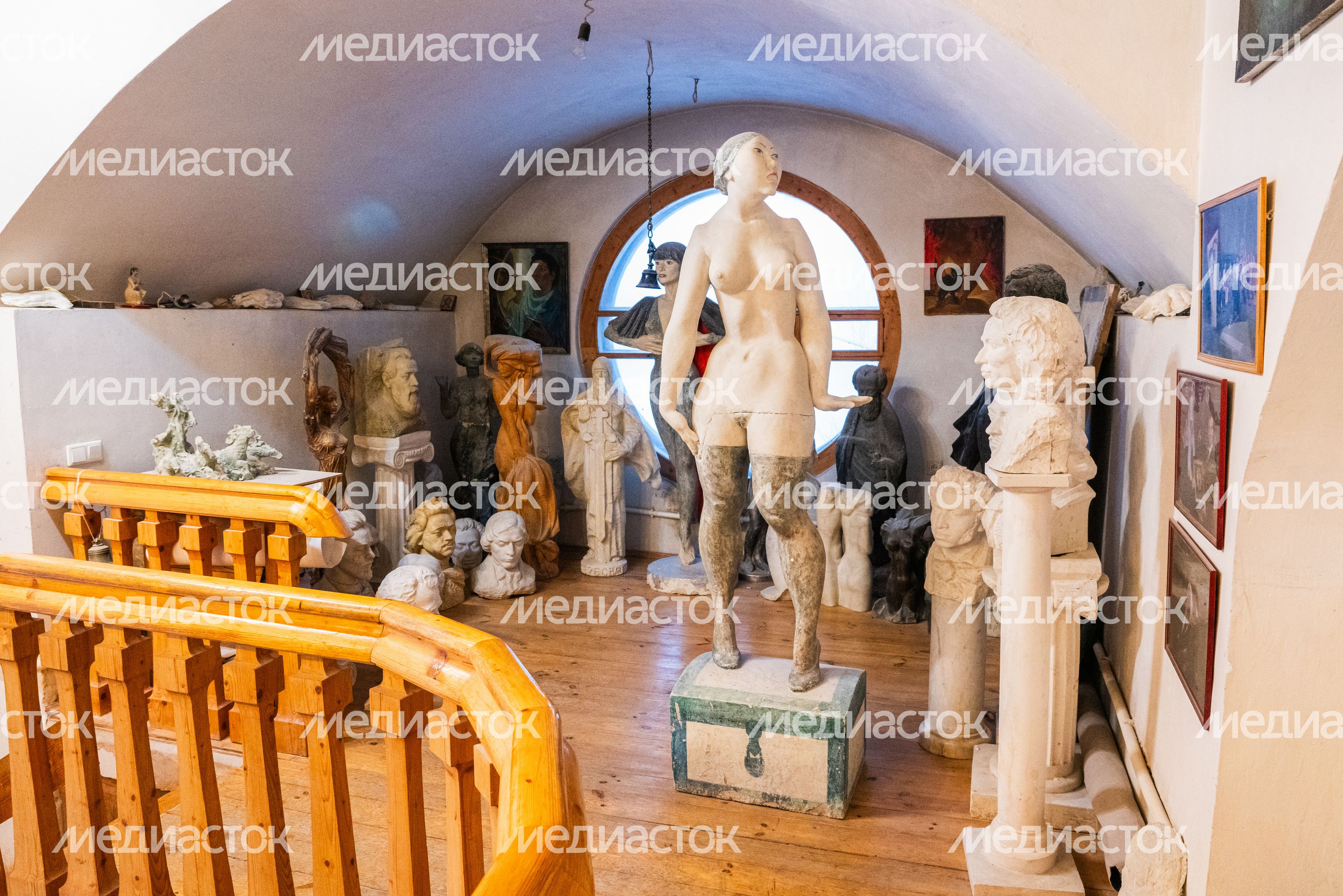 Парк и галерея скульптора Сергея Казанцева в Истре