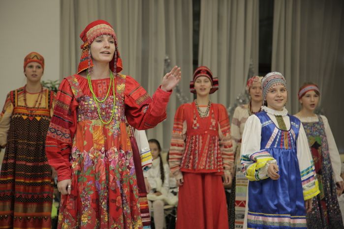 Телемост со Словенией в Дубне