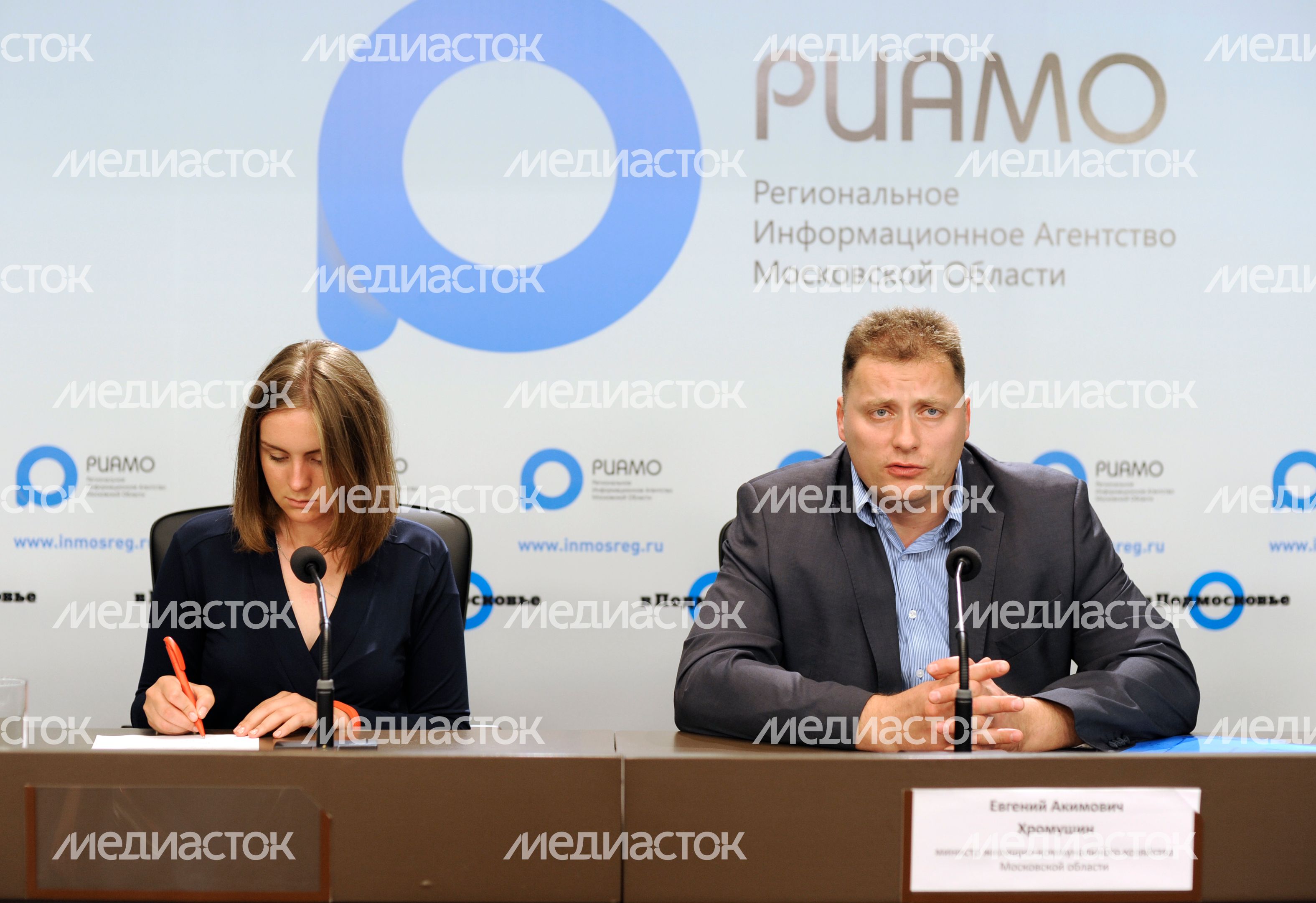Пресс-конференция Евгения Хромушина в РИАМО