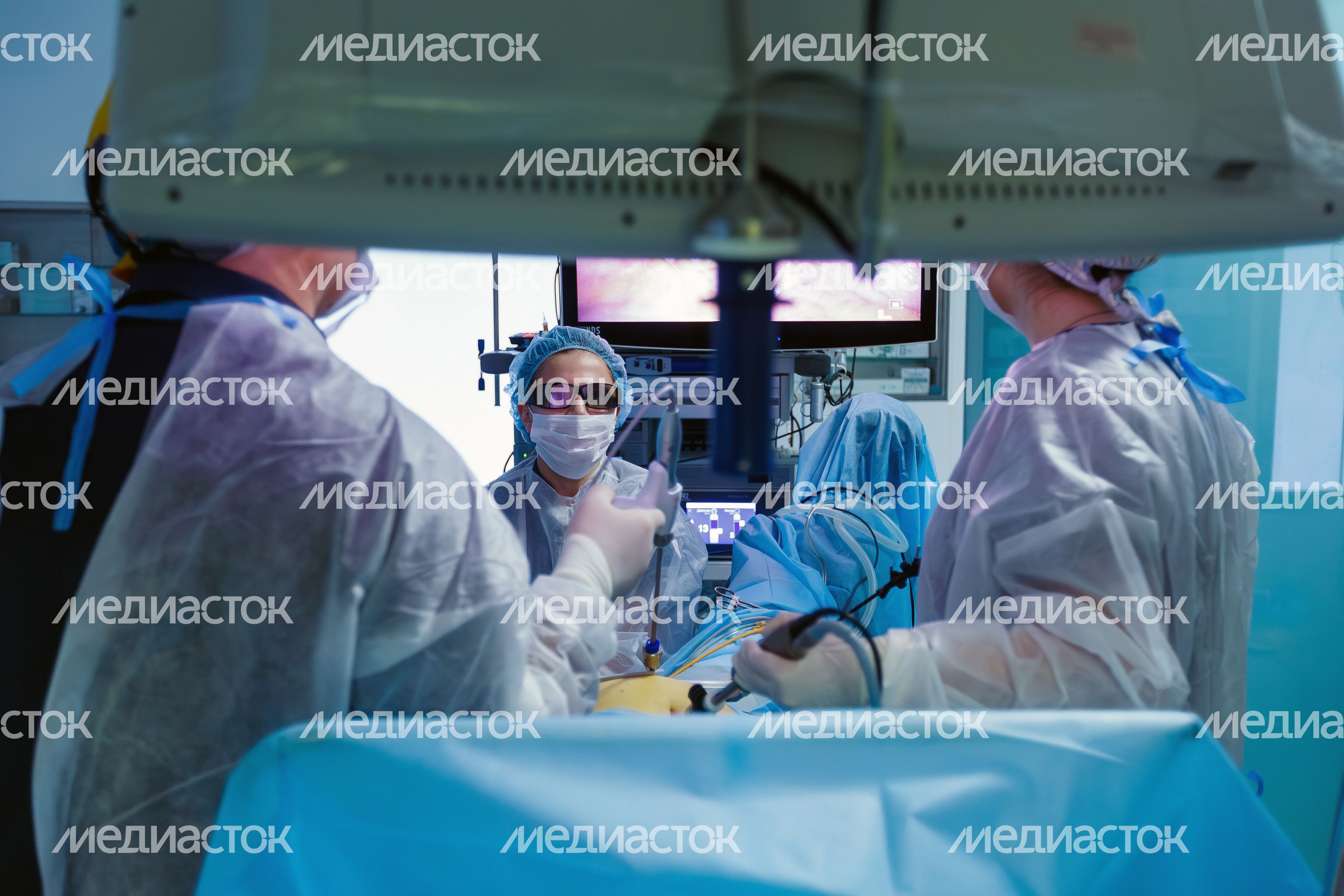 Операционная Московского областного НИИ акушерства и гинекологии имени академика В.И. Краснопольского (МОНИИАГ) Операционная Московского областного НИИ акушерства и гинекологии имени академика В.И. Краснопольского (МОНИИАГ)