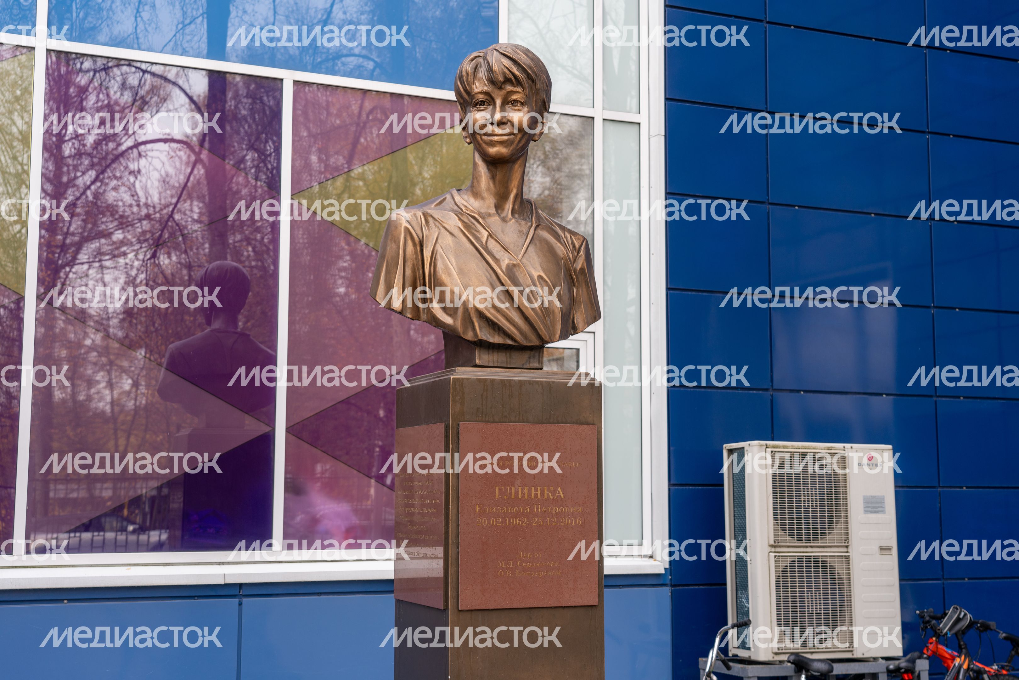 Памятник Елизавете Глинке - доктору Лизе - у образовательного центра «Созвездие» в Красногорске Памятник Елизавете Глинке - доктору Лизе - у образовательного центра «Созвездие» в Красногорске