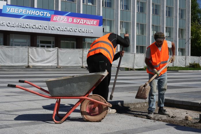В Одинцове завершается масштабная реконструкция Центральной площади