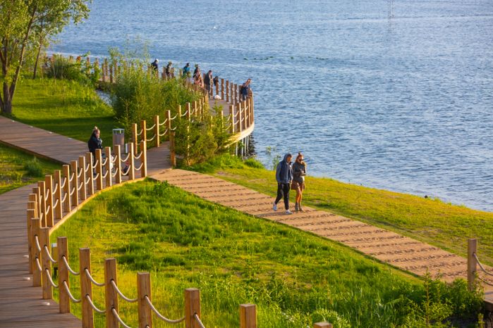 Красногорск. Живописная бухта