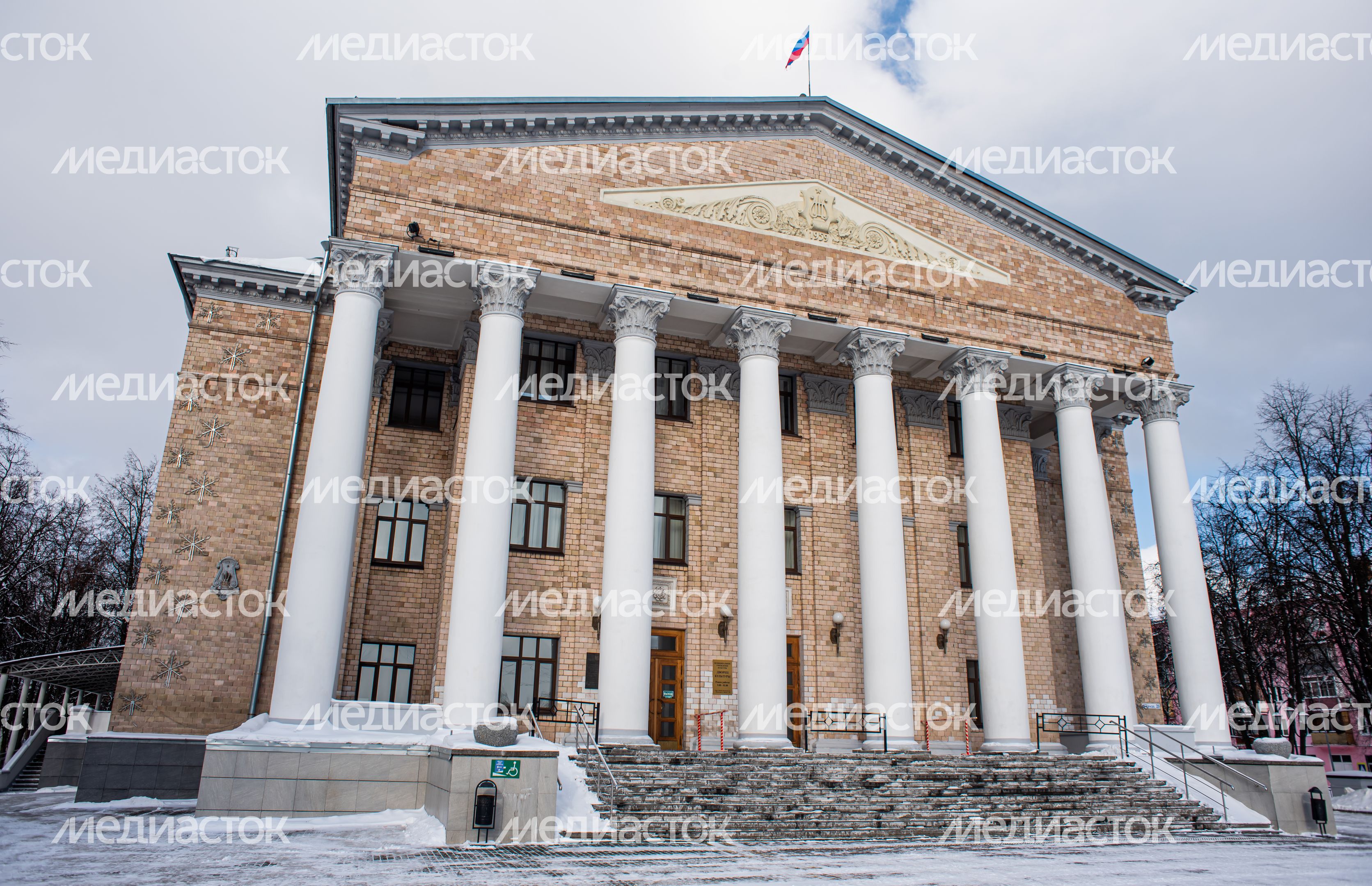 Зимние виды города Жуковский