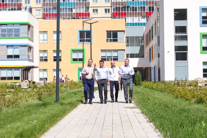 Проверка готовности детского сада в ЖК «Пригород Лесное» к открытию Губернатором Подмосковья Андреем Воробьёвым
