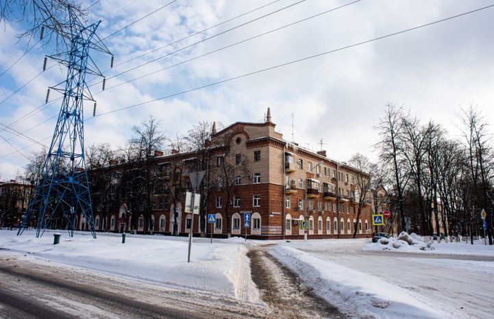 Зимние виды города Жуковский