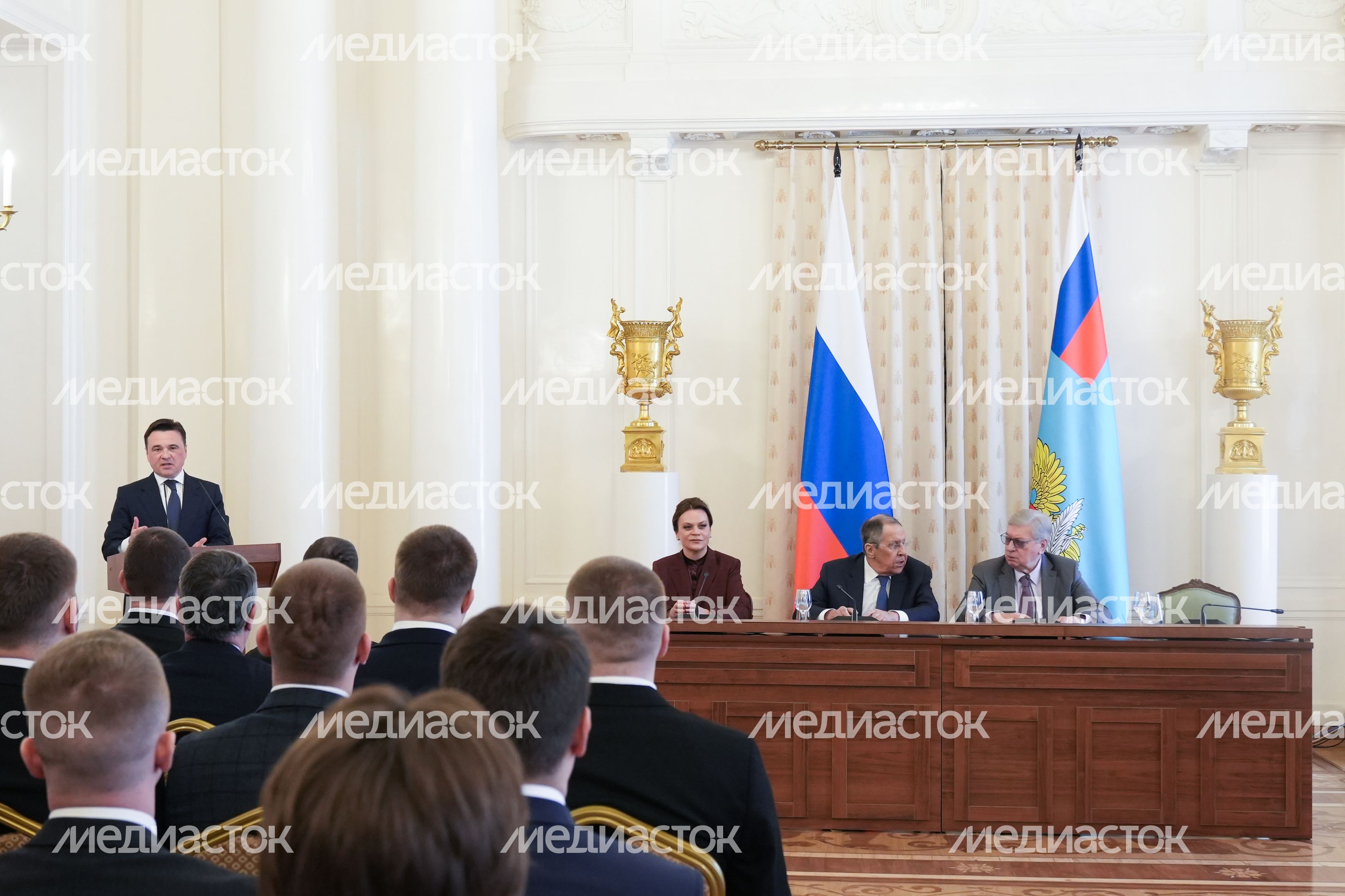 В МИДе вручили дипломы ветеранам СВО, прошедшим обучение для работы на госслужбе В МИДе вручили дипломы ветеранам СВО, прошедшим обучение для работы на госслужбе