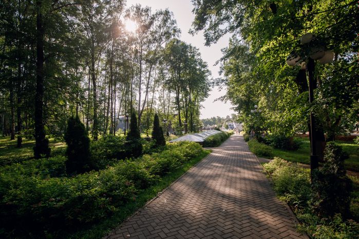 Дмитров. Парк Березовая роща