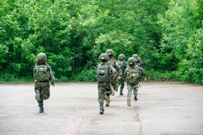 Межрегиональные соревнования воспитанников военно-патриотических клубов «Суворовские сборы» в Раменском
