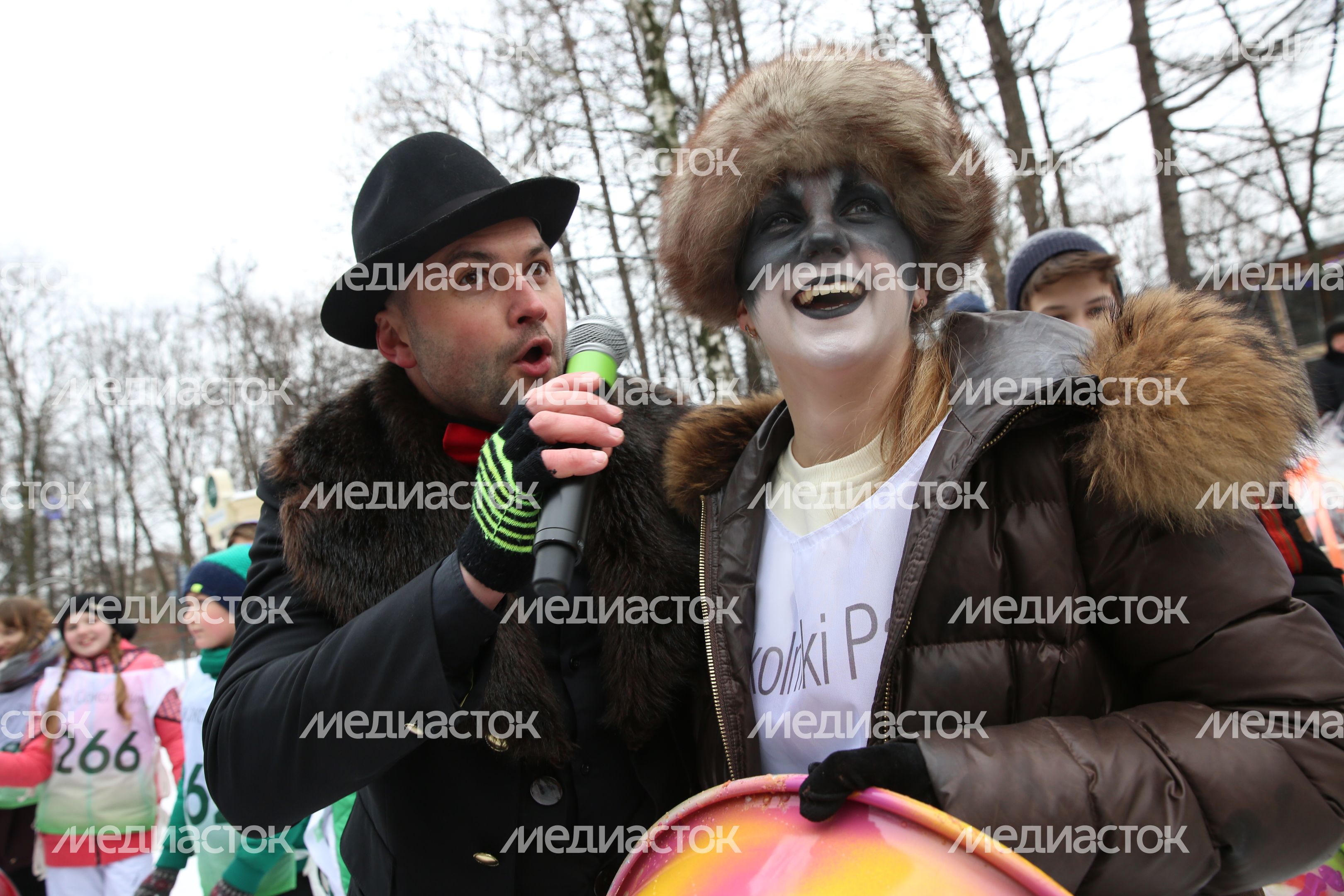 Фестиваль «Battle Сани» в парке «Сокольники» в Москве