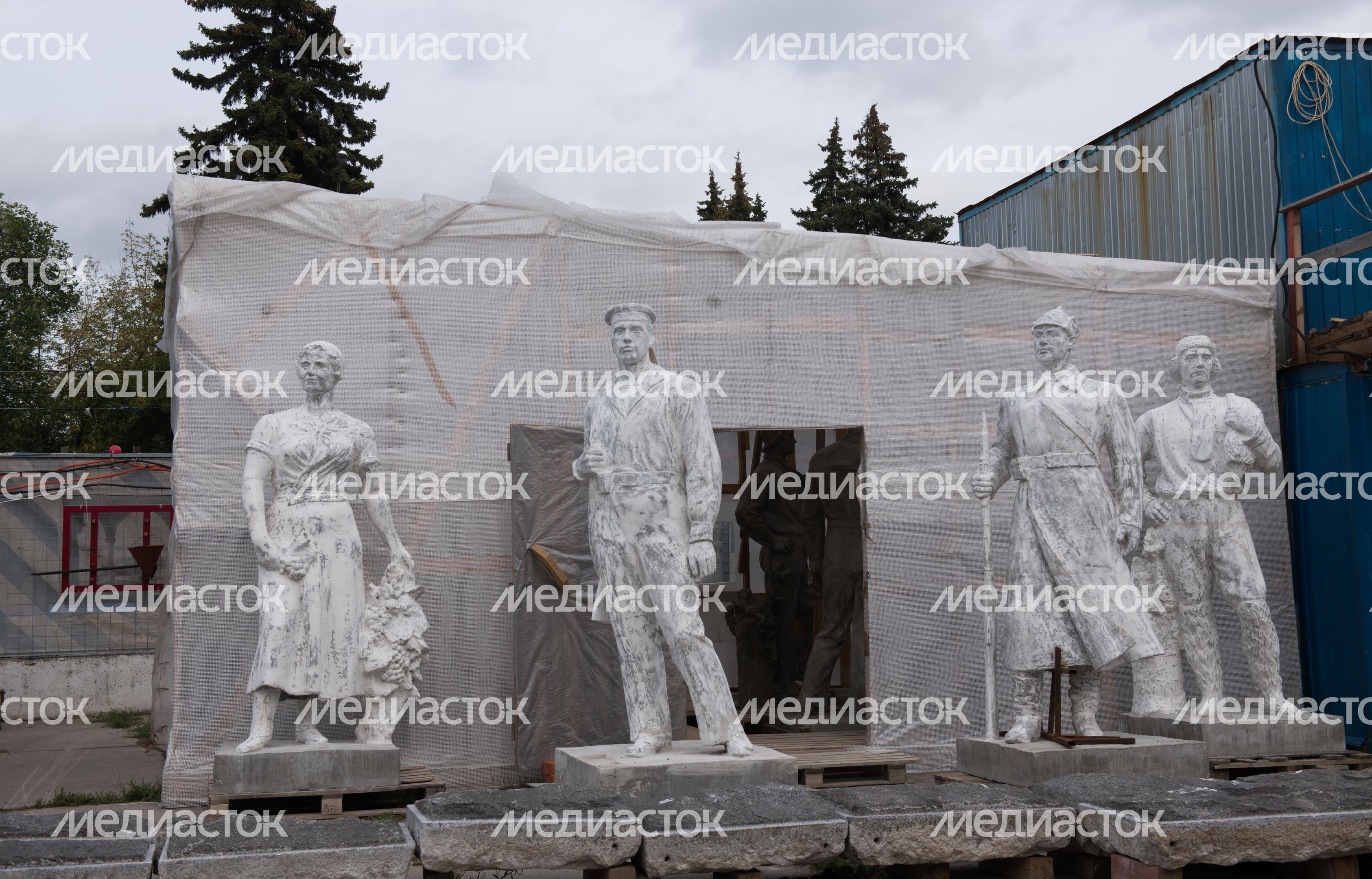 Реставрация Северного речного вокзала