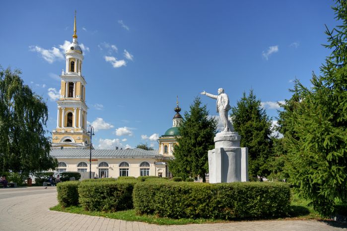 Сквер имени Ленина в Коломне