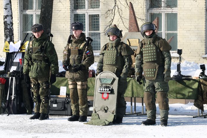 День защитника Отечества отметили военнослужащие 45-й отдельной гвардейской инженерной бригады