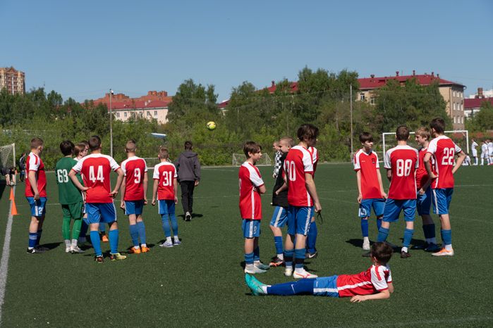 Финал регионального турнира по футболу "Кожаный мяч" в Подольске