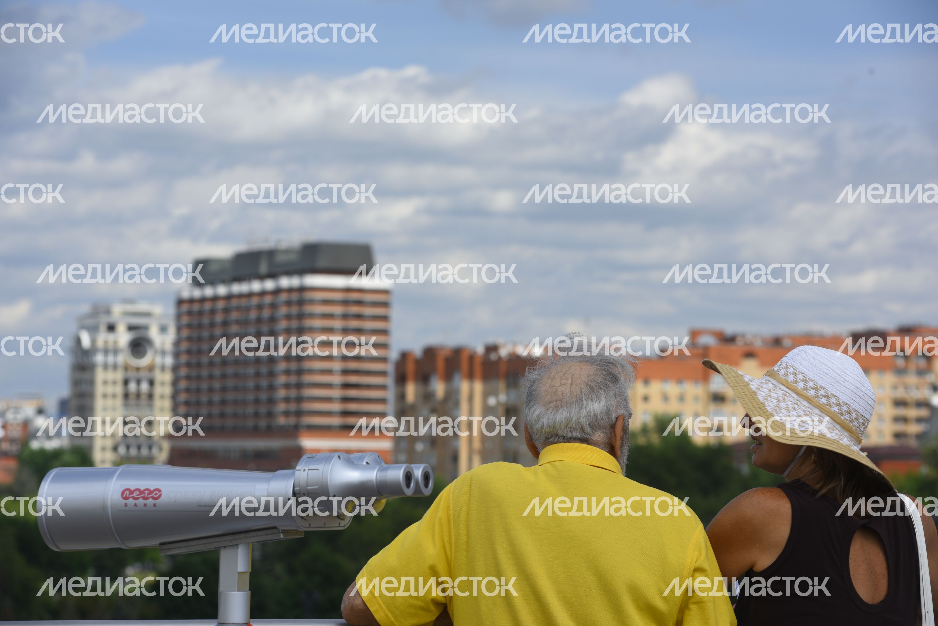 Смотровая площадка в Парке Горького