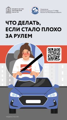 Стало плохо за рулем QR Вертикаль 01