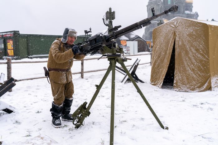 Военно-историческая реконструкция Битвы за Москву в Одинцовском округе