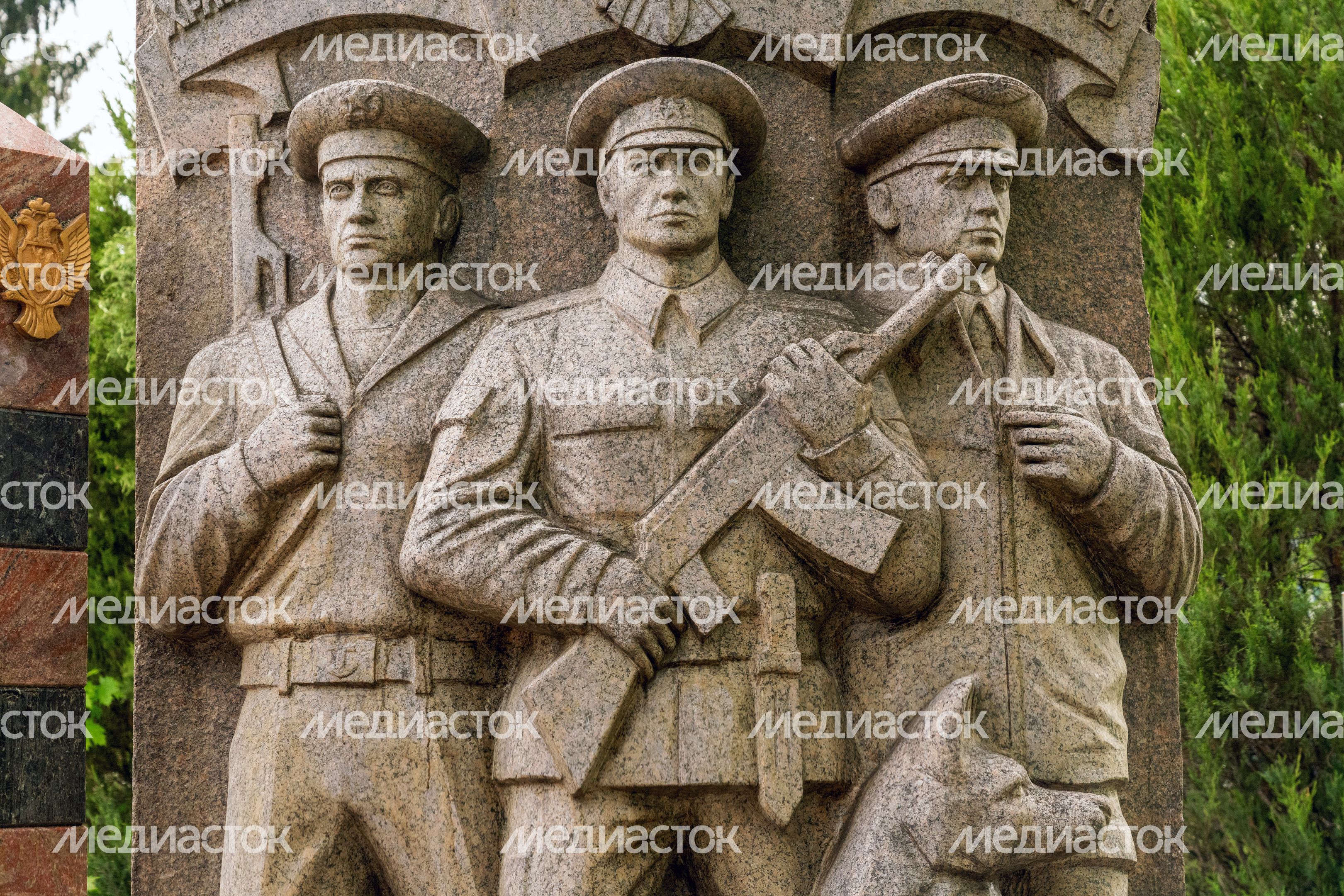 Памятник пограничникам всех поколений в Чехове Памятник пограничникам всех поколений в Чехове
