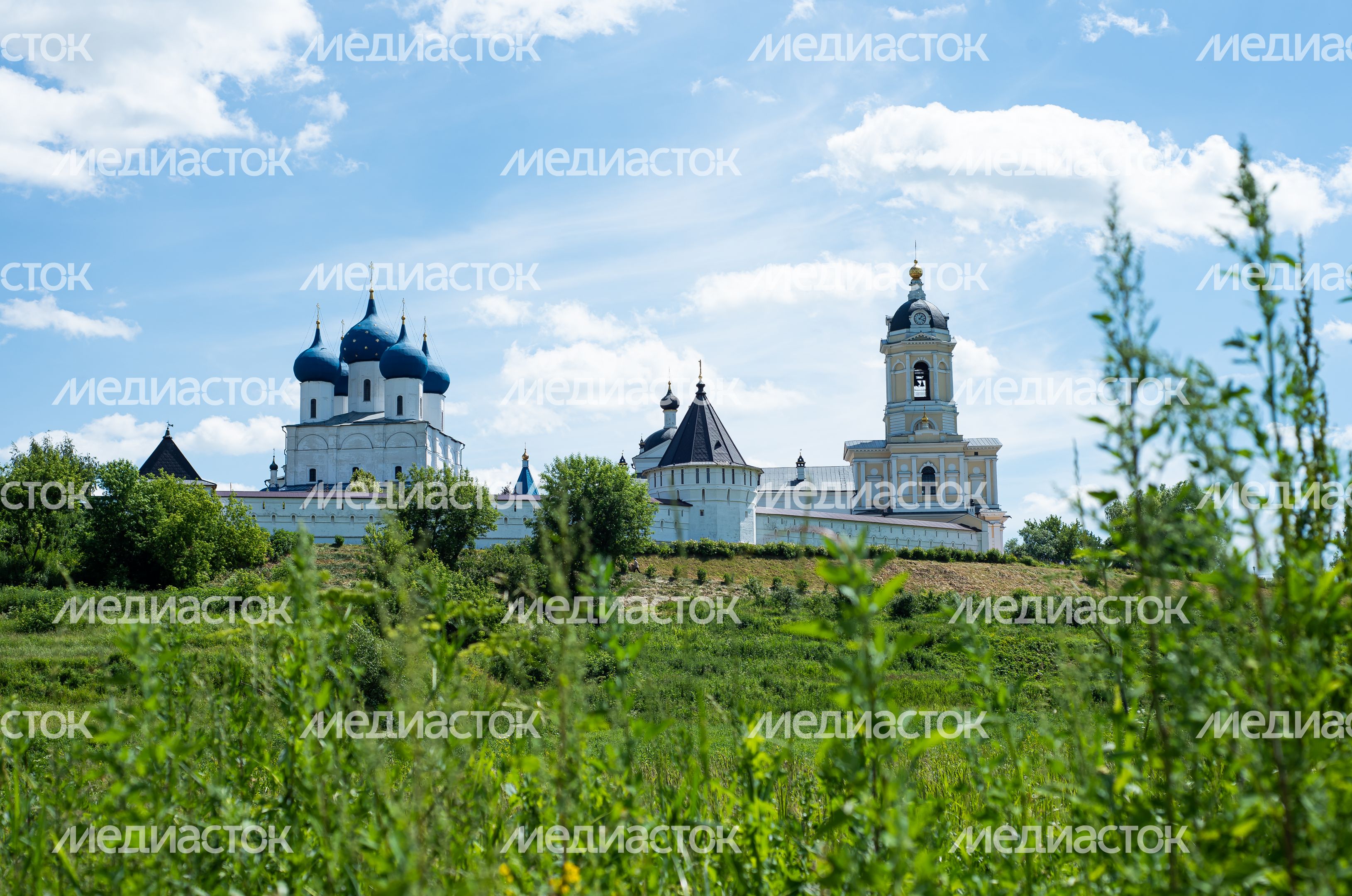 Летние виды города Серпухов
