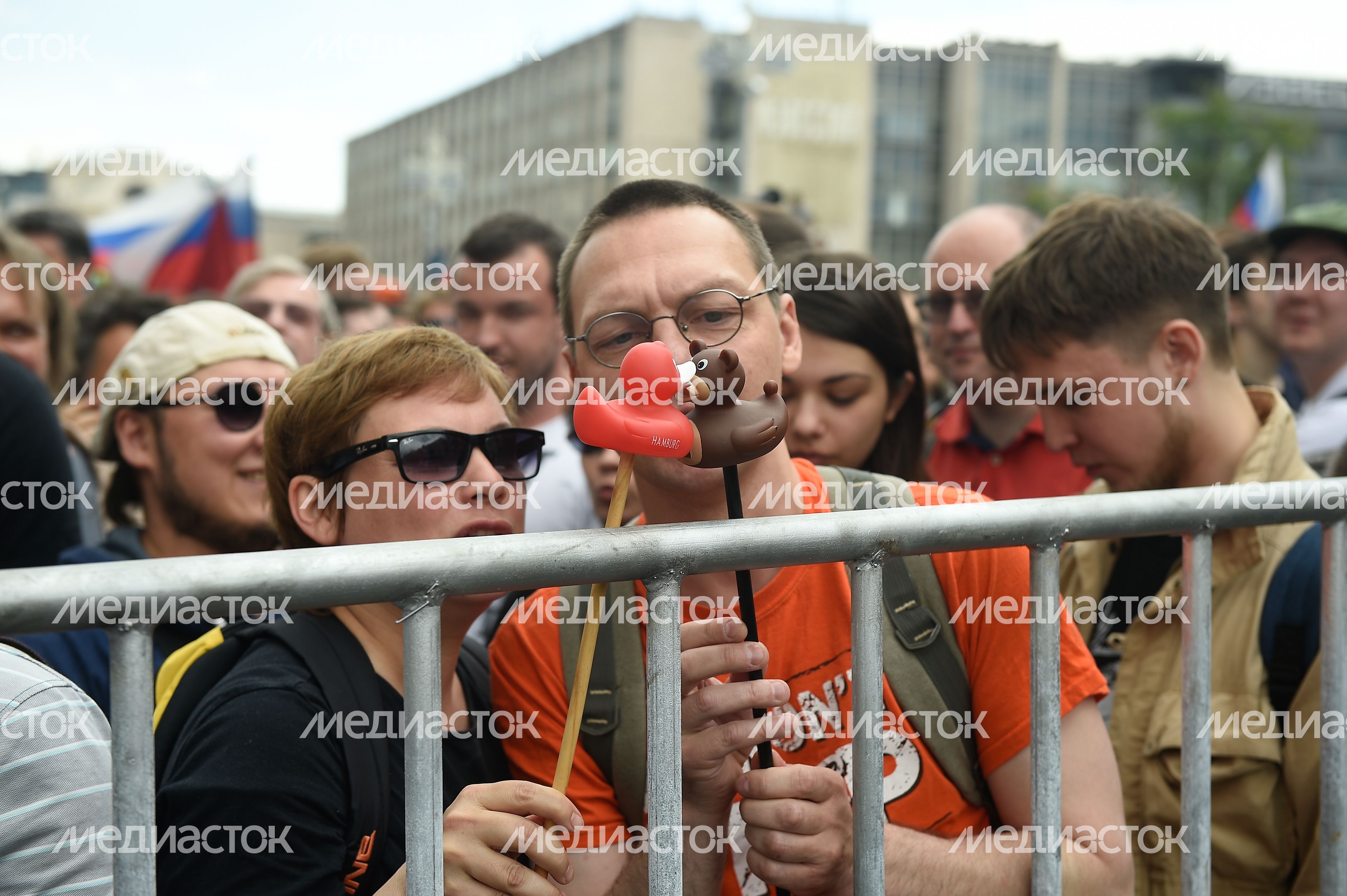 В День России на Тверской Прошел несанкционированный Митинг оппозиции